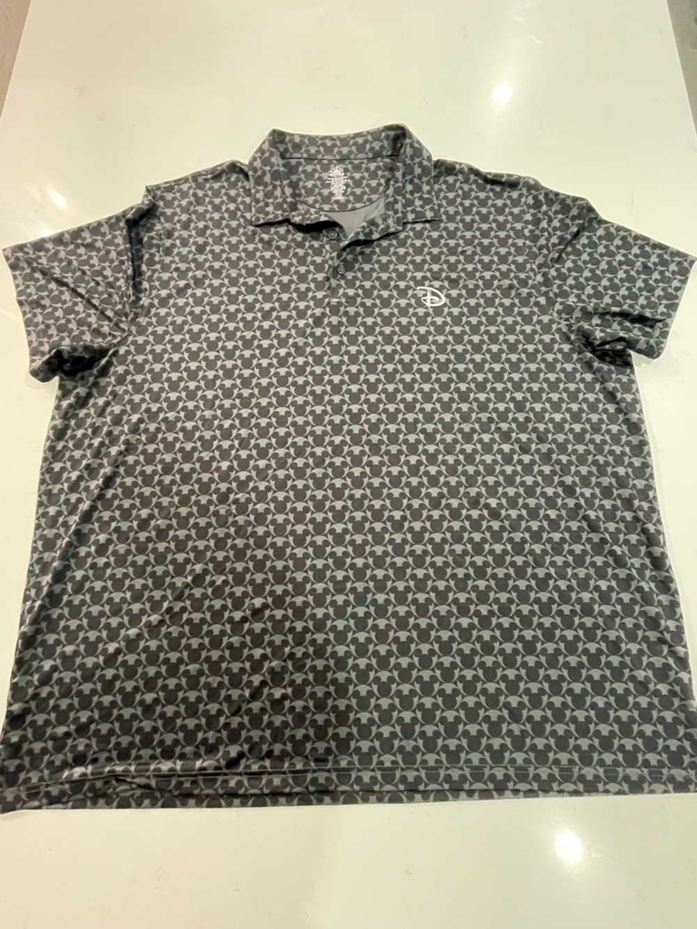 Disney Mickey Mouse All Over Print Button Up 3XL